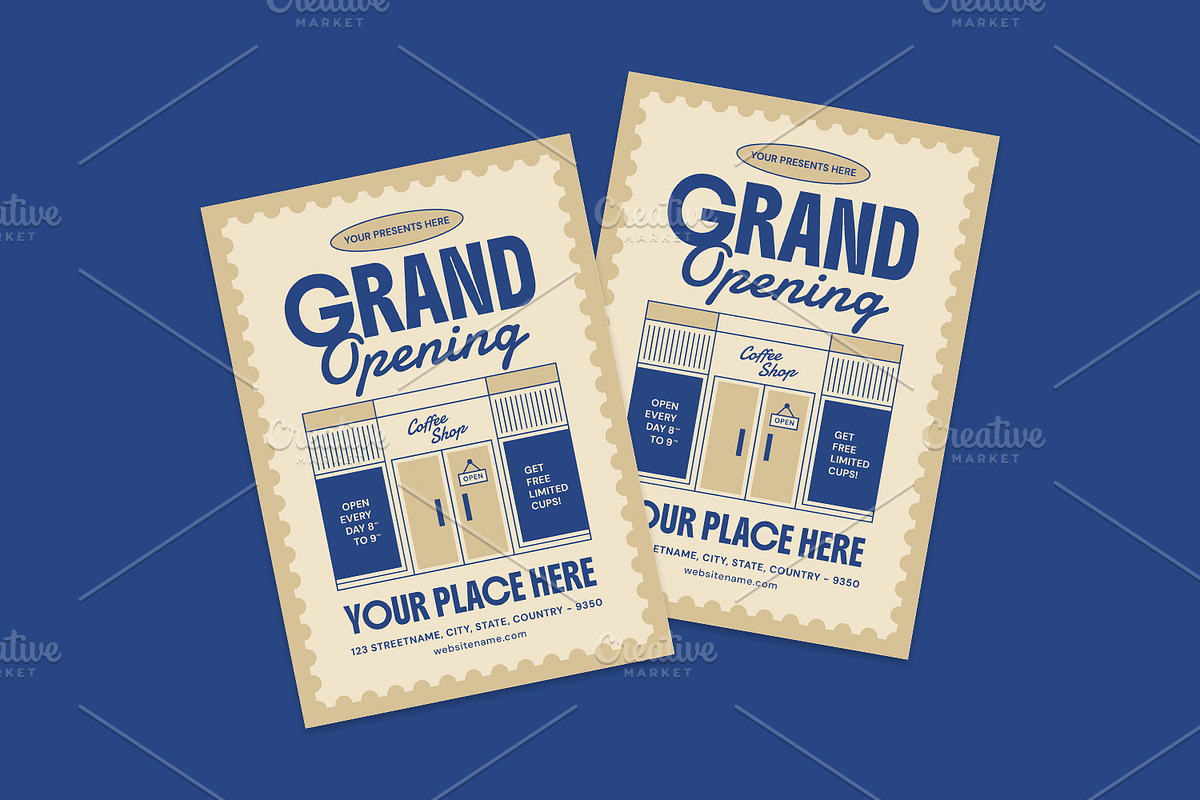 Grand Opening - Flyer