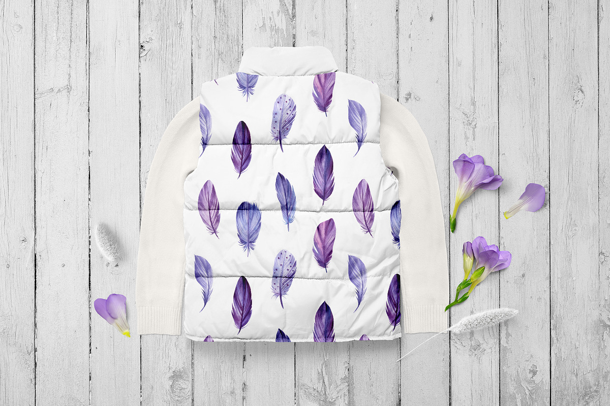 Lavender flowers watercolor, clipart, a Food Illustration by Hanna Hryharenka (Photo 12 of 17)