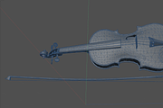 Violin, an Object 3D Model by Snji | 3D Models (Thumbnail 10 of 12)