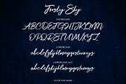 Frosty Sky Font, a Script Font by Ivan Rosenberg (Thumbnail 11 of 11)