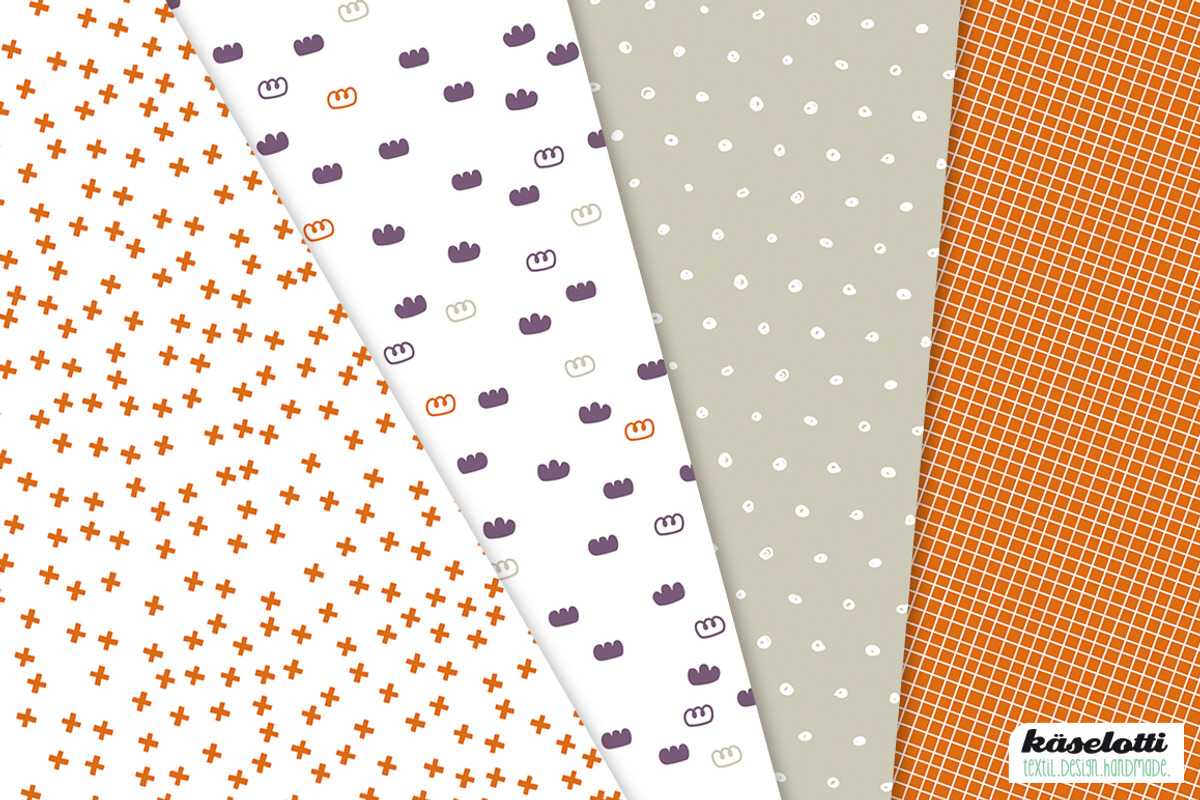 Bear & Bee Digital Paper and Clipart, a Pattern Graphic by kaeselotti (Photo 4 of 5)
