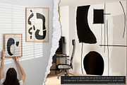 Modern Beige and Black Abstraction, a Decorative Illustration by Vibrand Studio (Thumbnail 10 of 11)