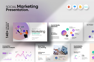Digital Marketing Strategy, a Presentation Template by creathrivestudio