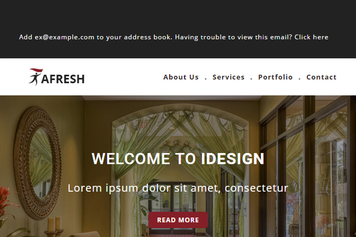 aFresh Multipurpose Email Templates, an Email Template by Pennyblack Templates (Photo 2 of 3)
