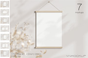 Poster Hanger Bundle - 7 Mockups, a Print Template by VNmockup (Thumbnail 1 of 8)