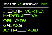 DUSTOVER - Futuristic Display Font, a Sans Serif Font by Cruizy & Co (Thumbnail 6 of 9)