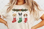 Christmas Dogs PNG, an Illustration by Craft Nest (Thumbnail 5 of 6)