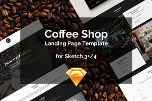 Coffee Shop Landing Page