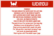Universe Protector Font, a Sans Serif Font by weknow (Thumbnail 6 of 8)