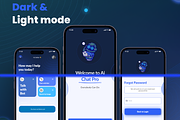 Ai chat pro | AI Chatbot UI Kit, an UI Kit Template by Sufian Masood (Thumbnail 3 of 6)