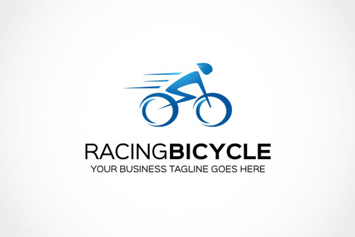 Racing bicycle logo Template, a Branding & Logo Template by The ...