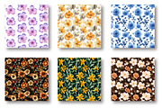 Cottagecore Floral Seamless Pattern, an Illustration by SinaCreation (Thumbnail 3 of 5)