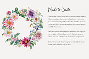 100 watercolour dahlia clip art, a Seasonal Illustration by Poppy Lane Studio (Thumbnail 8 of 12)