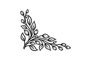 Floral Corner Ornament Vector Bundle, an Illustration by Designs_River (Thumbnail 4 of 51)
