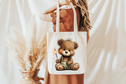 Whimsical Teddy Bear Birthday Clipar, an Illustration by Designworld (Thumbnail 6 of 10)
