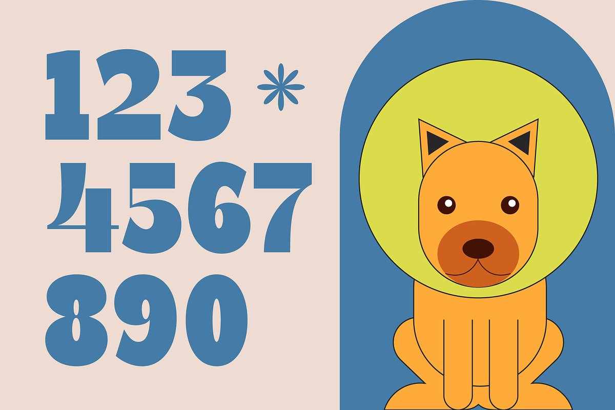 Theleo Blues Bold Retro Sans, a Serif Font by timelesstype.co (Photo 10 of 20)