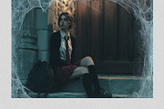 Spooky Spiderweb Overlays, a Texture Graphic by PhotoSpirit (Thumbnail 5 of 8)