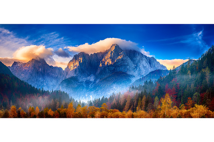 Triglav mountain peak at sunrise, a Nature Photo by Nature and travel
