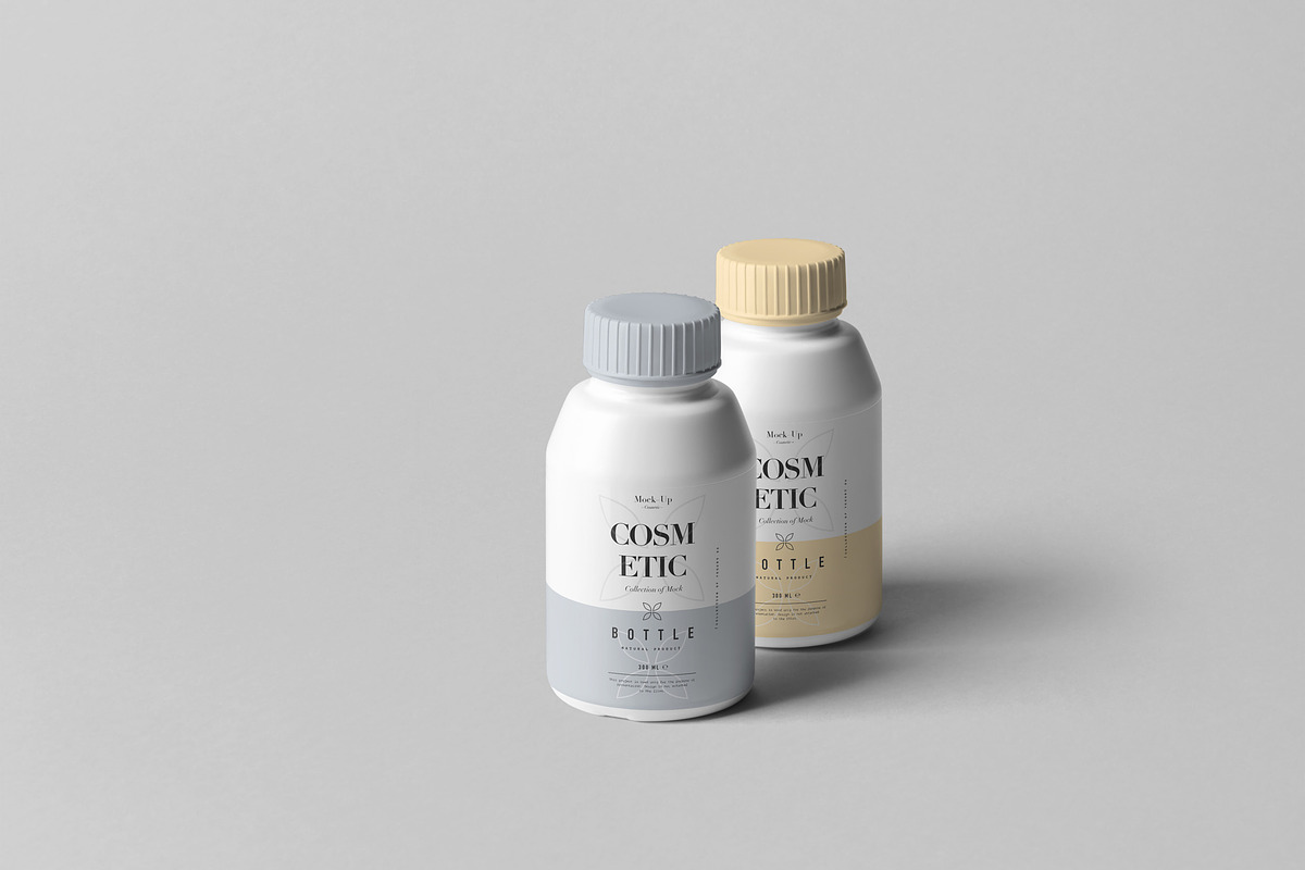 Cosmetic Bottle Mock-up 3, a Cups & Container Mockup by Yogurt86 (Photo 2 of 13)