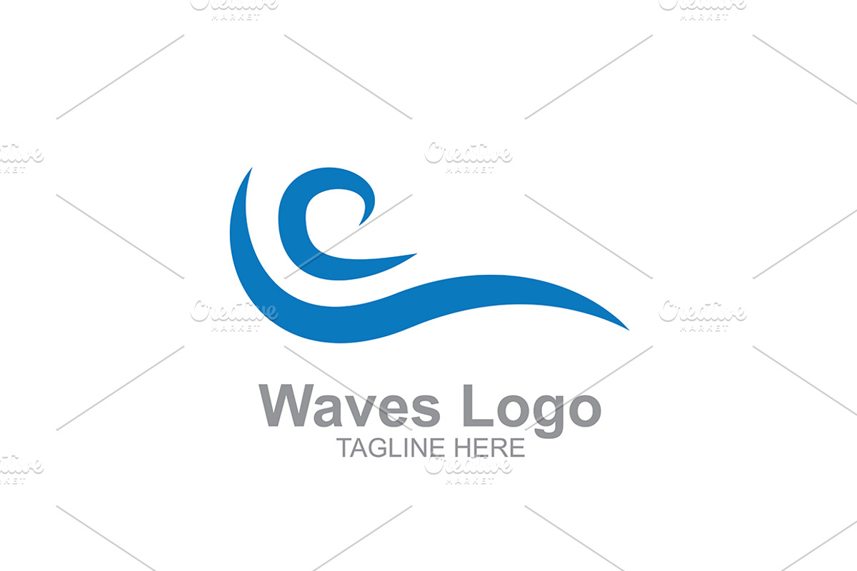 20 Logo Sea & Waves Templates Bundle, a Branding & Logo Template by Friendesigns (Photo 20 of 21)