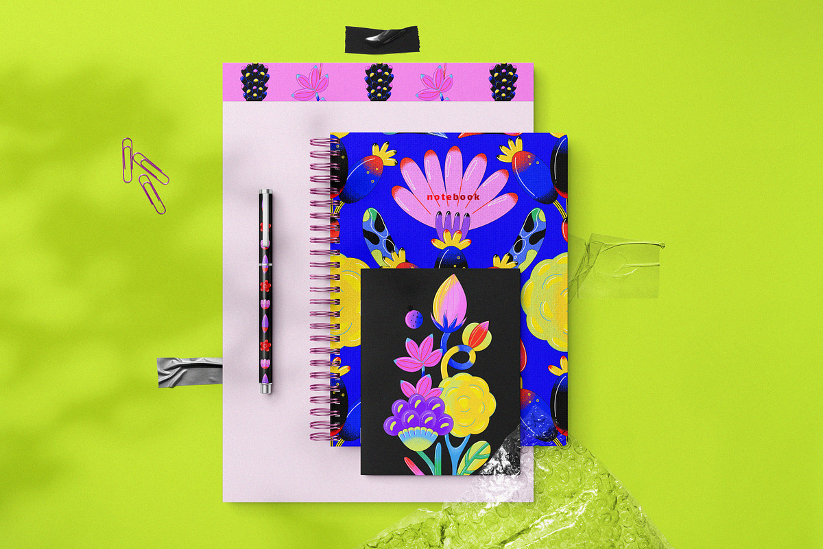 Artsy Flora - Contemporary Flowers, a Decorative Illustration by Leila Divine (Photo 12 of 15)