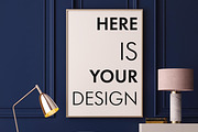10 Art Deco posters mockup, a Print Template by FilL239 (Thumbnail 4 of 10)