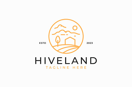 farmland logo | Branding & Logo Templates ~ Creative Market