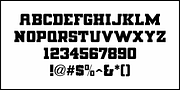 Lawbreaker JNL, a Slab Serif Font by Jeff Levine Fonts (Thumbnail 3 of 5)