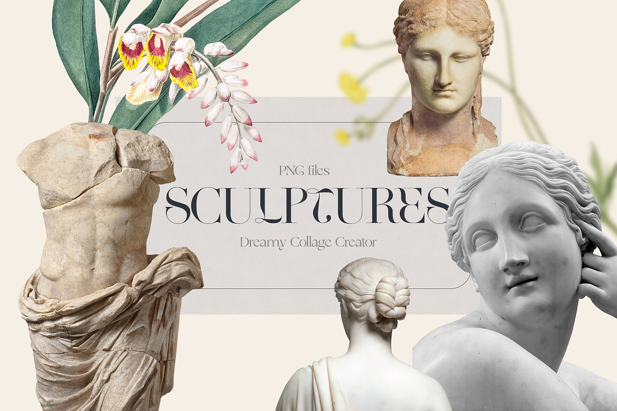 DREAMY Collage Creator. Vintage Art, an Object Graphic by Oksana Trygub (Photo 11 of 22)