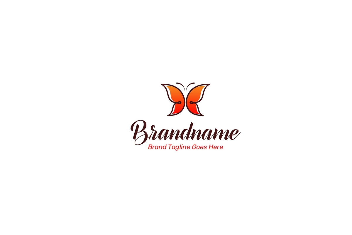 Butterfly Logo, Butterfly With B, B, a Branding & Logo Template by Maryam Design Studio (Photo 12 of 15)