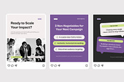 Purple Creative Instagram Post, a Social Media Template by Izdihaar_Studio (Thumbnail 2 of 4)
