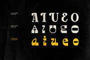 Kovice - Retro Experimental Typeface, a Slab Serif Font by Imoodev (Thumbnail 3 of 5)