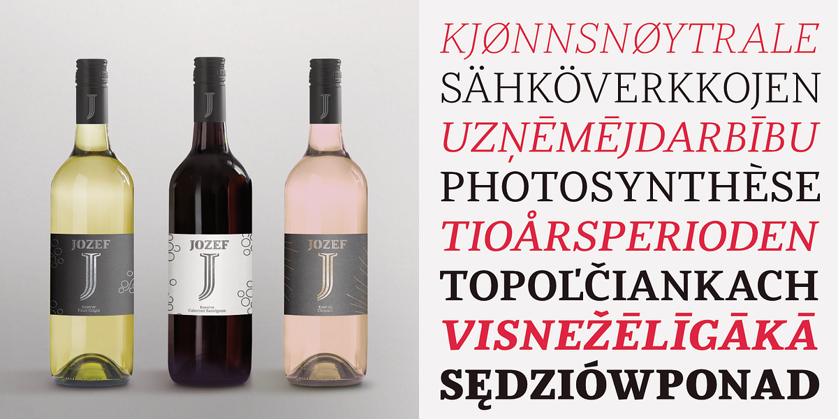 Jozef, a Serif Font by Underscore (Photo 2 of 10)