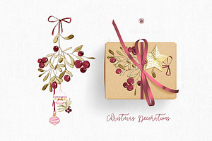 Christmas Decorations Set