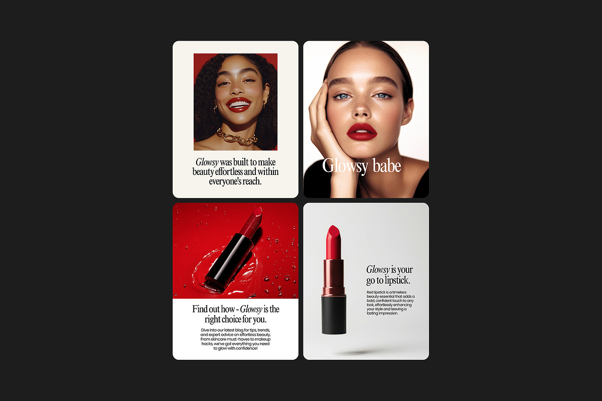 Makeup Social Media Templates, a Templates & Theme by venuagency (Photo 6 of 8)