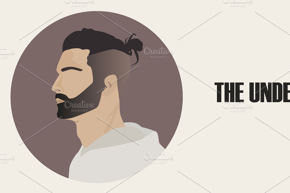 The undercut, an Illustration by 2D/3D (Photo 2 of 2)