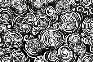 Black and White Swirl Pattern, a Background Photo by Ales Munt
