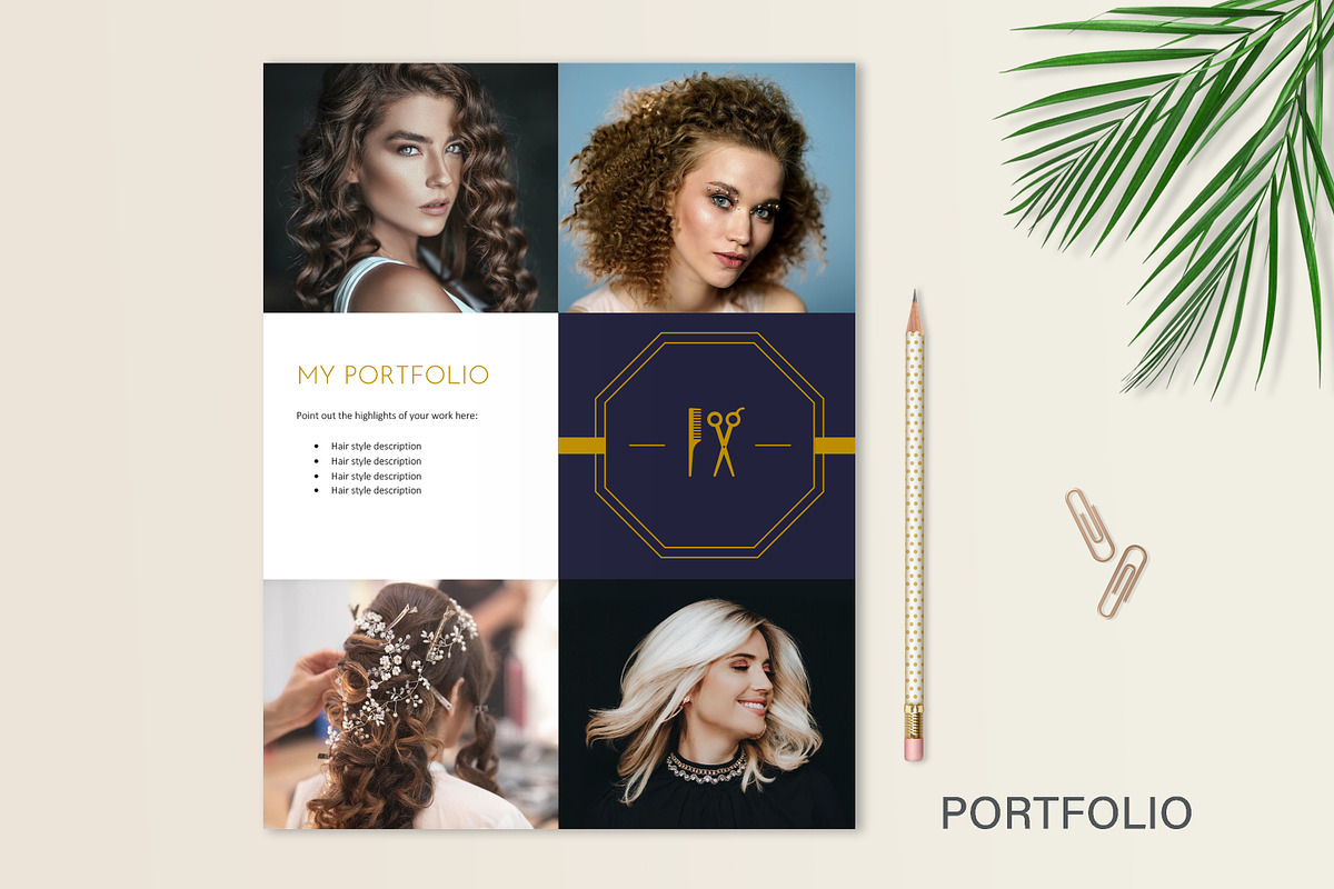 Hair Stylist Resume Portfolio, a Resume Template by Stanin Studio (Photo 6 of 10)
