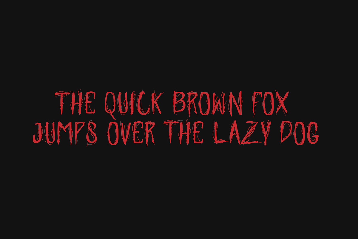 Phantak - Horror Font, a Handwritten Font by Ideal Eksis (Photo 4 of 6)