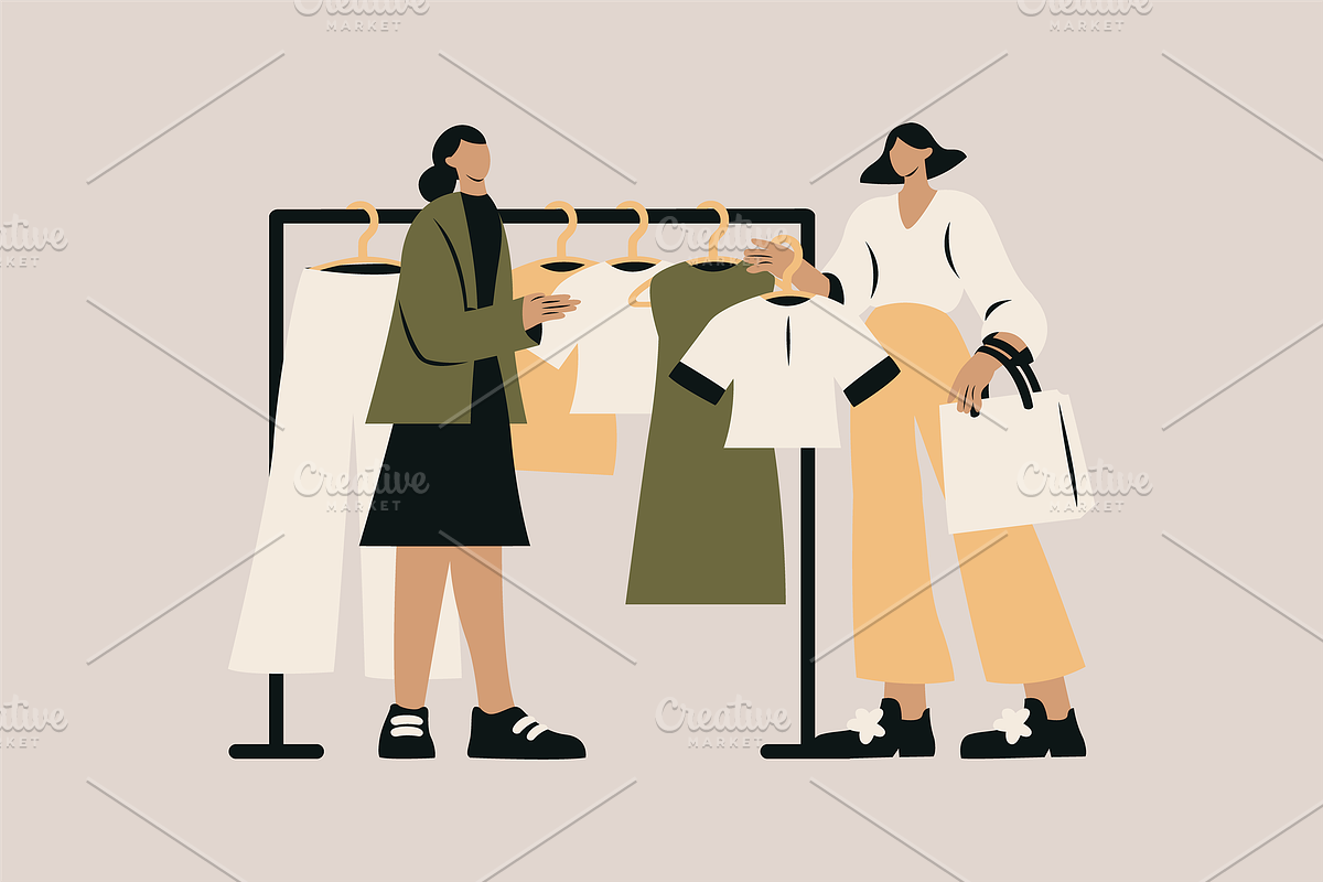 Extrovert and Introvert Illustration