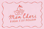 Cherry Cocktail Party Messy Font Duo, a Handwritten Font by Ayya Studio (Thumbnail 14 of 15)