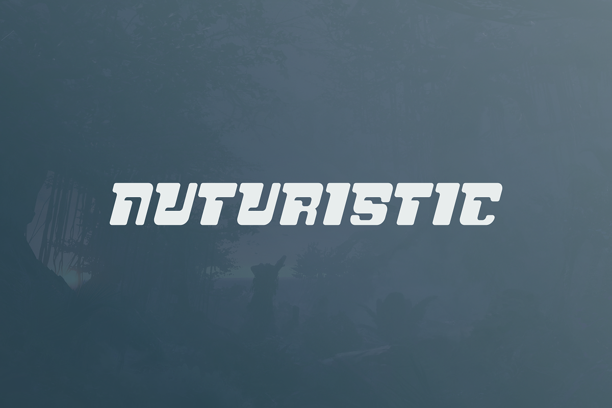 Robotie - Futuristic Typeface, a Serif Font by garismantra (Photo 4 of 4)