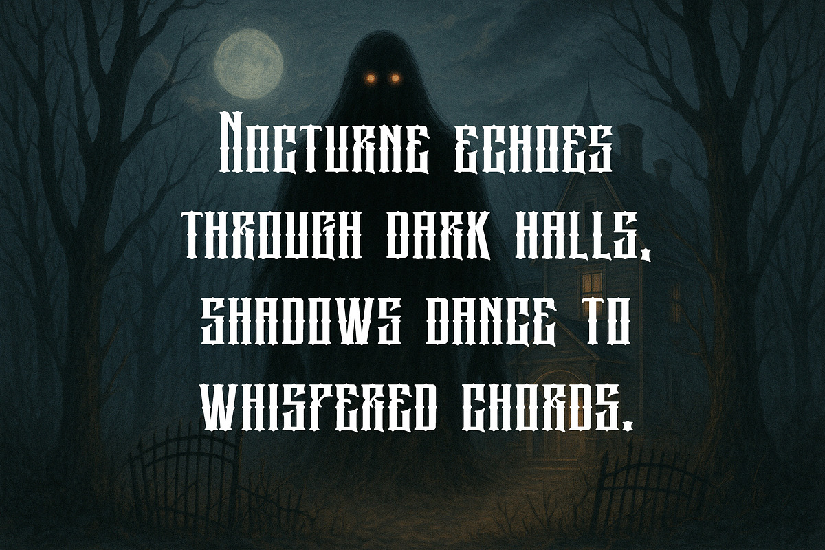 Nocturne, a Serif Font by Loudoun Design Co. (Photo 5 of 5)