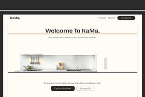 KaMa - Business Framer Template