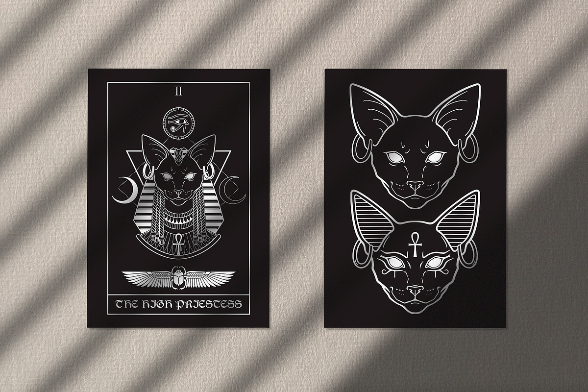Egypt - vector designs and elements, a Decorative Illustration by Croisy (Photo 2 of 12)