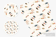 watercolor candy seamless pattern, a Pattern Graphic by Pink Studio Art (Thumbnail 2 of 4)
