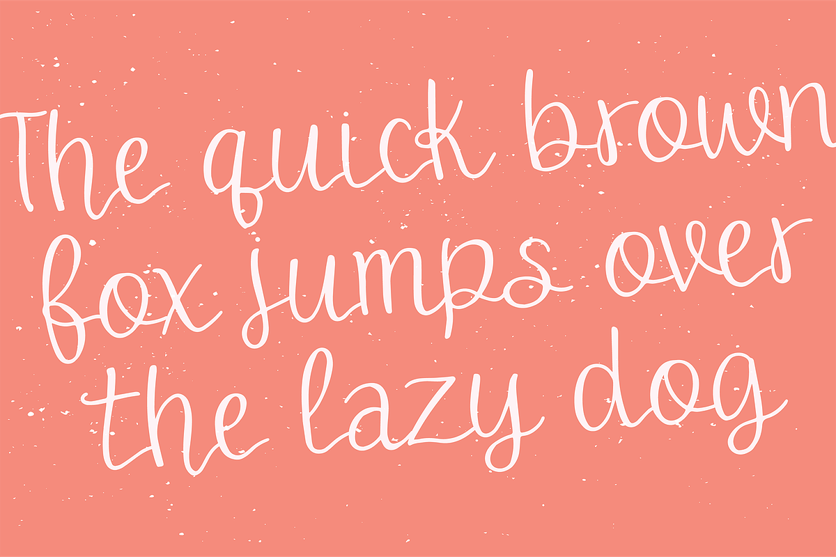 ASPYN a Feminine Script Font preview 2