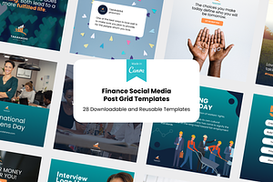 Finance Social Media Templates