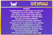 Thunder Bird Font, a Font by weknow (Thumbnail 6 of 8)