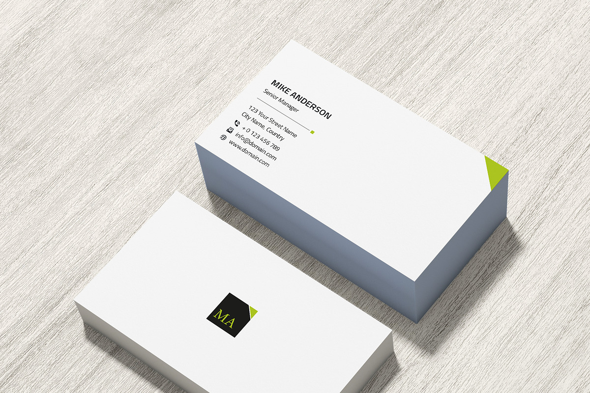 Minimal Business Card, a Business Card Template by designSultan (Photo 3 of 4)